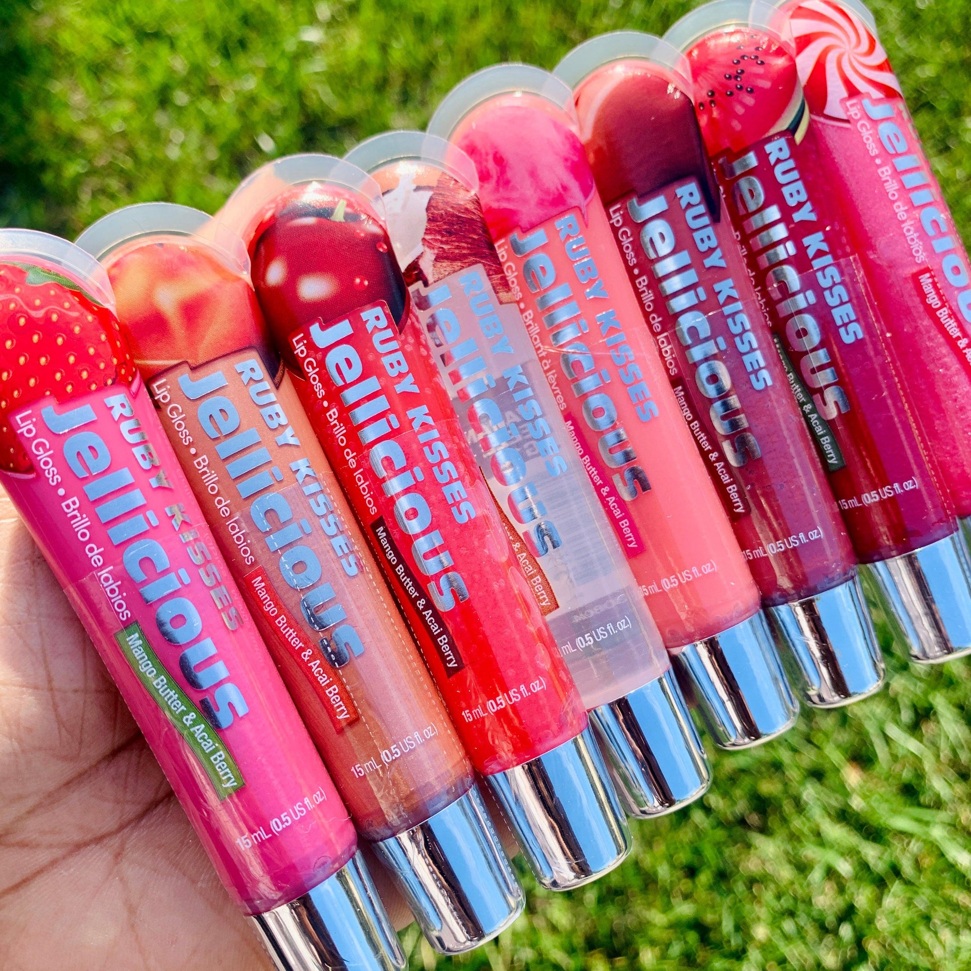 Ruby Kisses Jellicious Lip Gloss Bundle