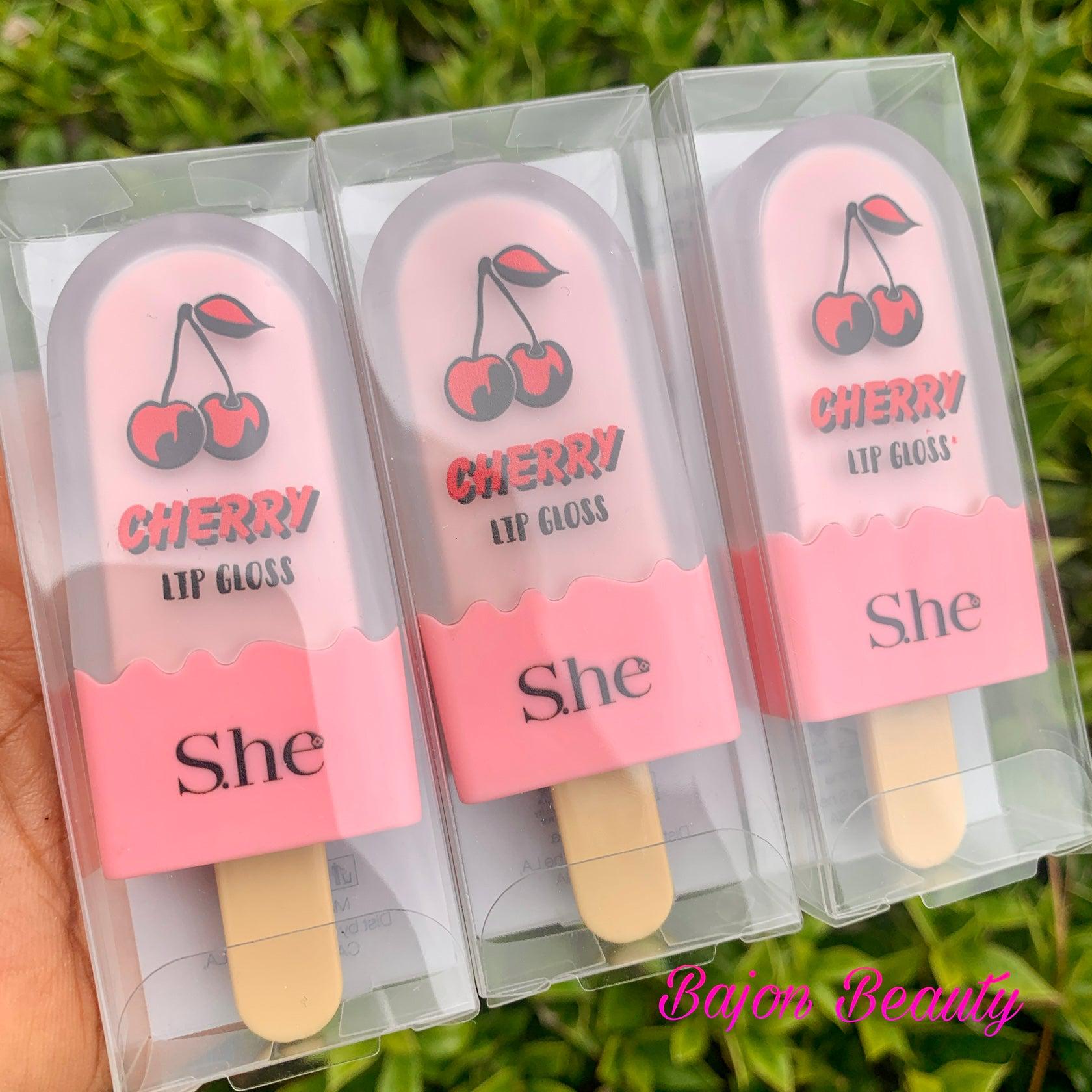 S.HE - Popsicle Lip Gloss CHERRY