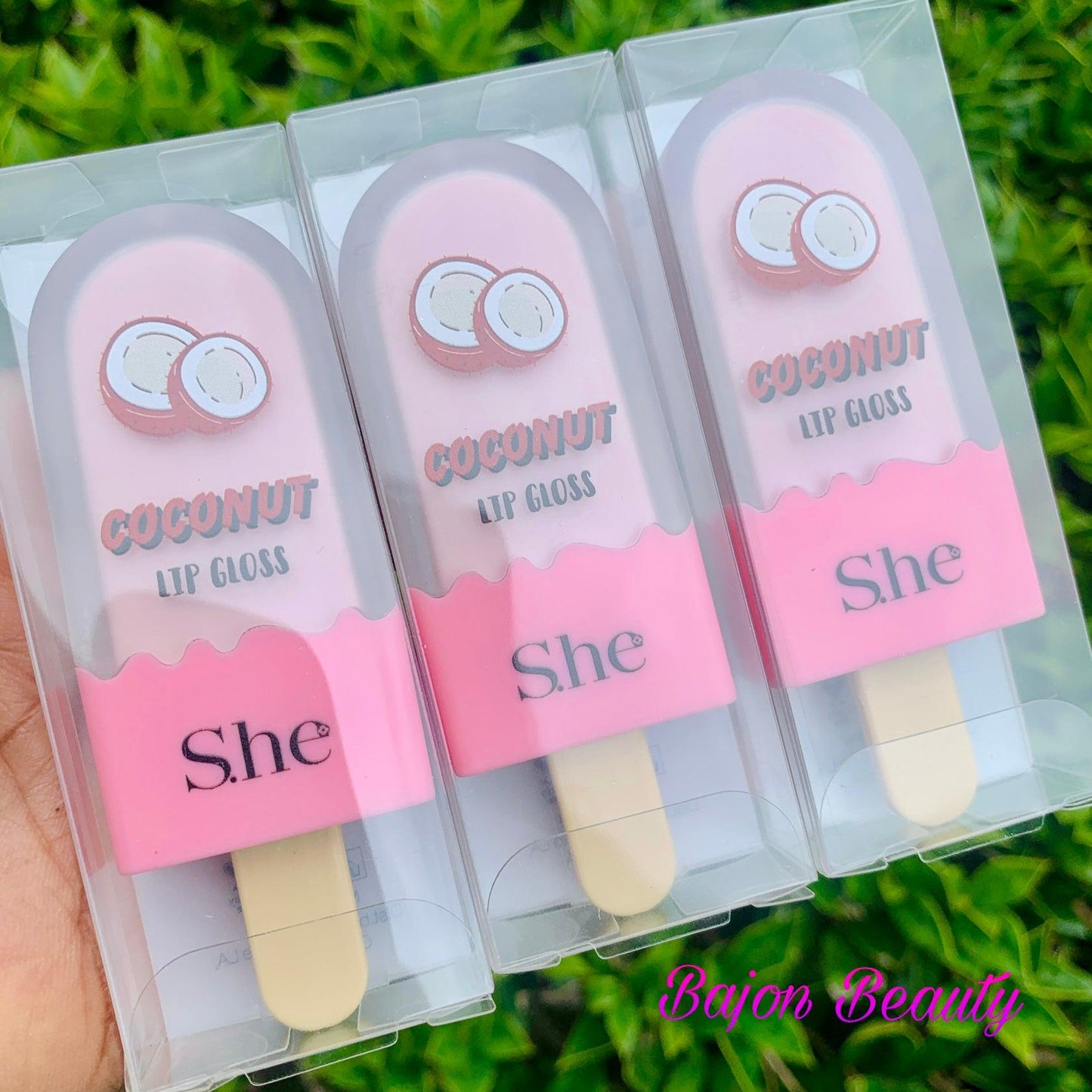 S.HE - Popsicle Lip Gloss COCONUT