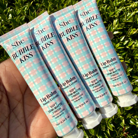 Cute bubble kiss lip balm for beauty and lip care lovers