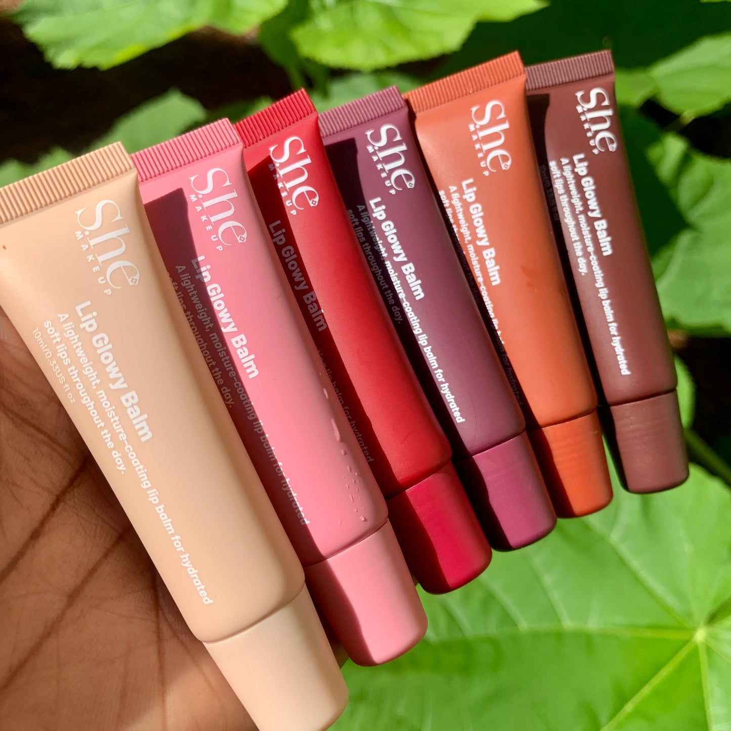 Lip balm for smooth lips under lipstick or gloss