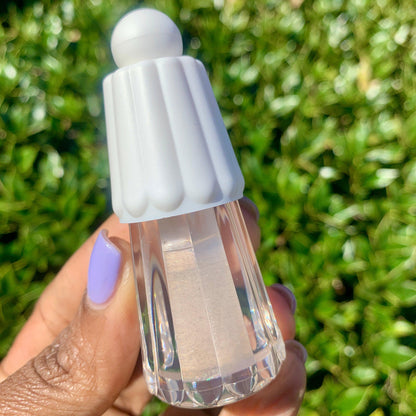 Shimmer Lip Oil Silver