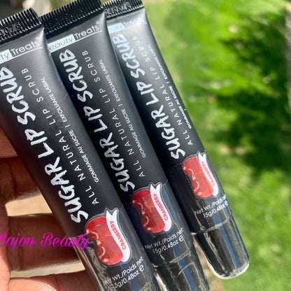 Cranberry Exfoliating Lip Scrubs 