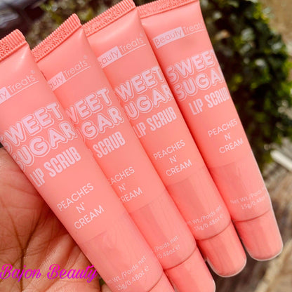 Exfoliating Sugar Lip Scrub Peaches N Cream
