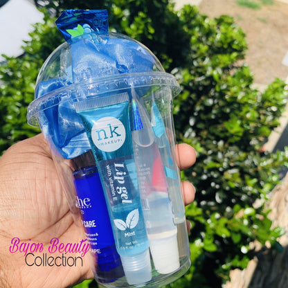 Blue Lip Gloss Smoothie Cups