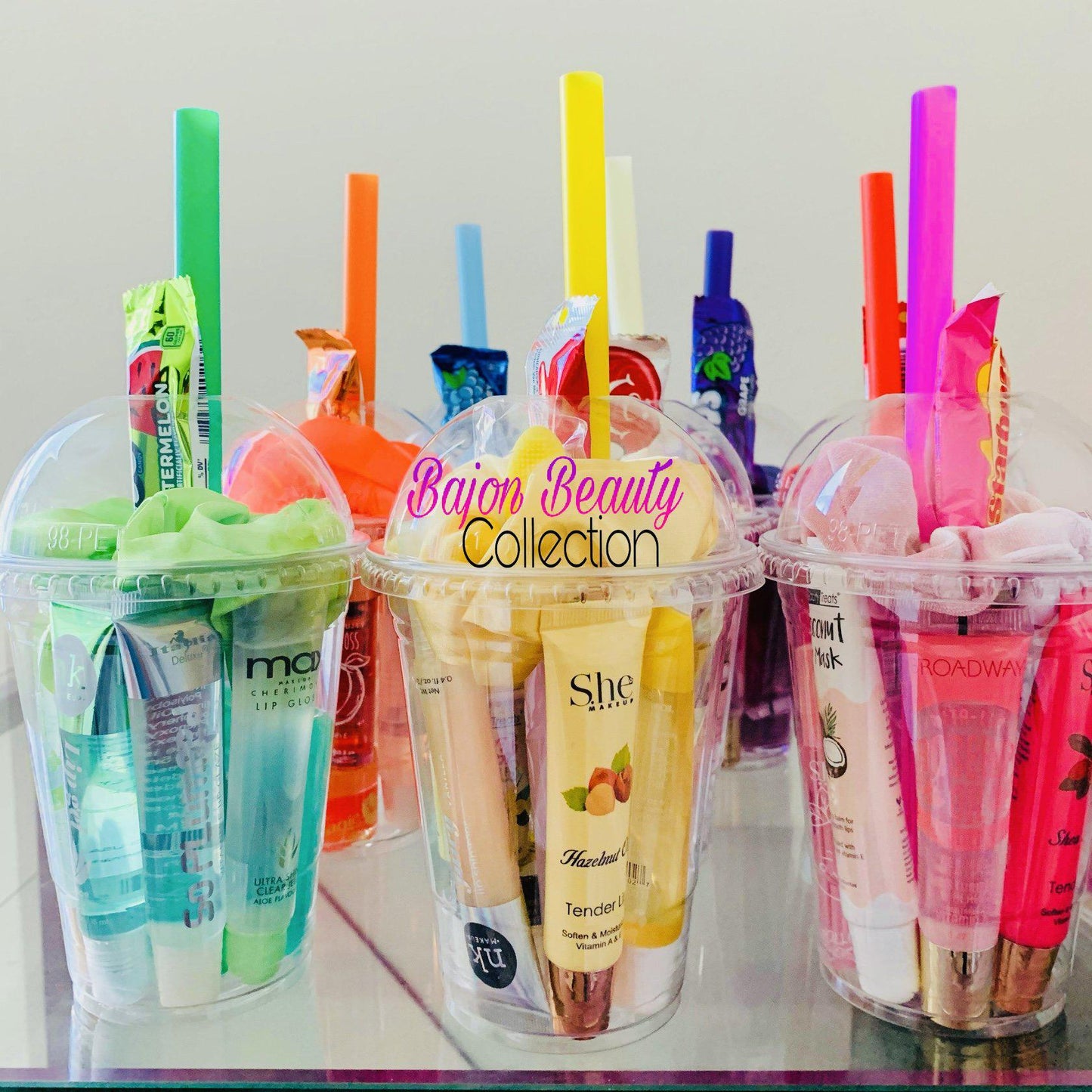 Lip Gloss Smoothie Cups