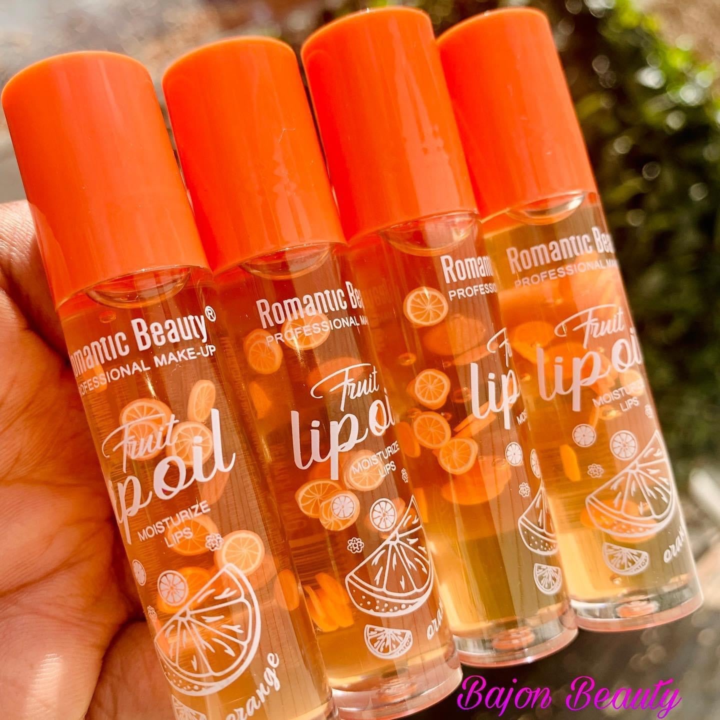 Romantic Beauty Fruity Lip Oil orange