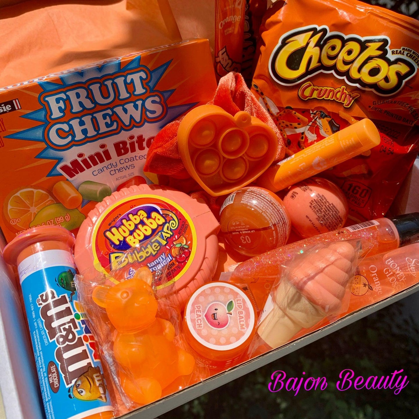 Orange Lippie Snack Box