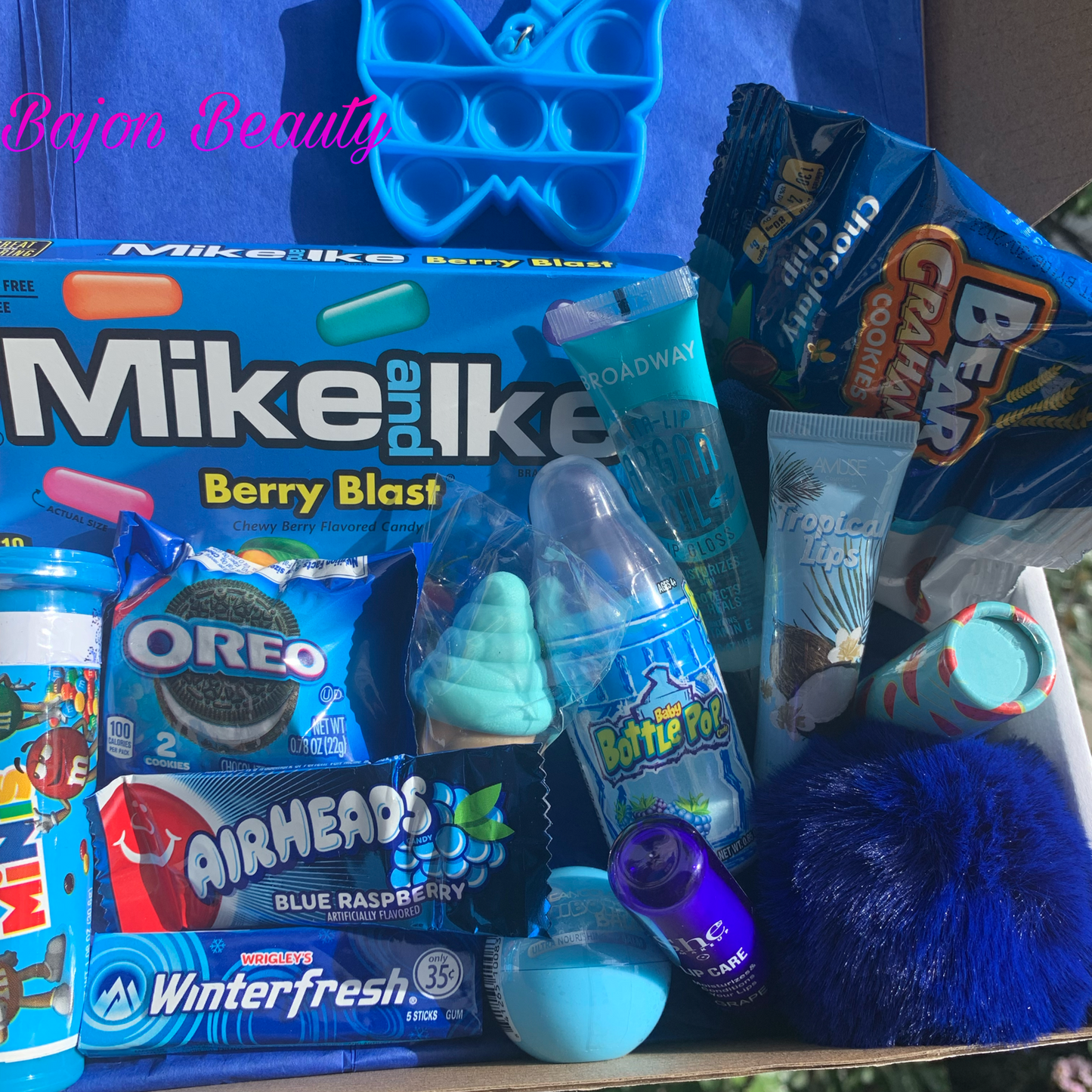 Blue Lippie Snack Box