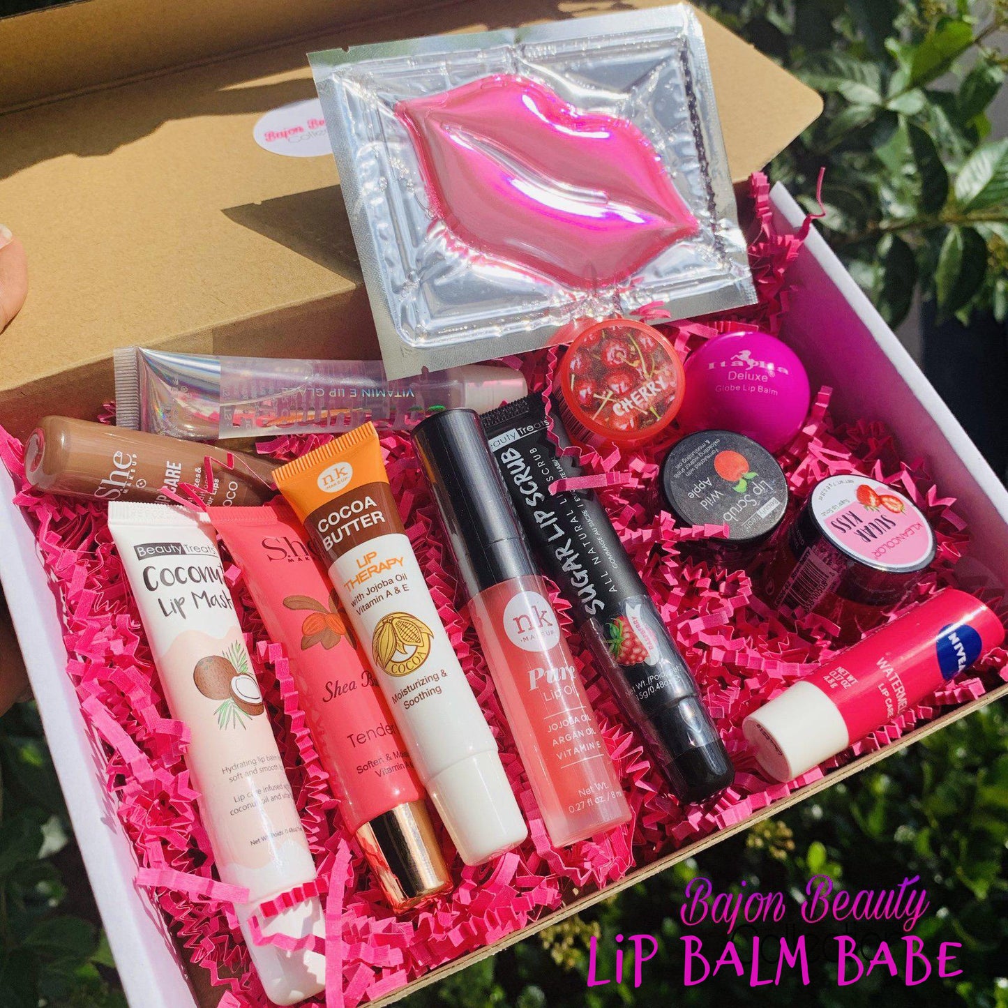 Lip Gloss Bundle Gift Box 15pc Self Care Mystery Box Lip 