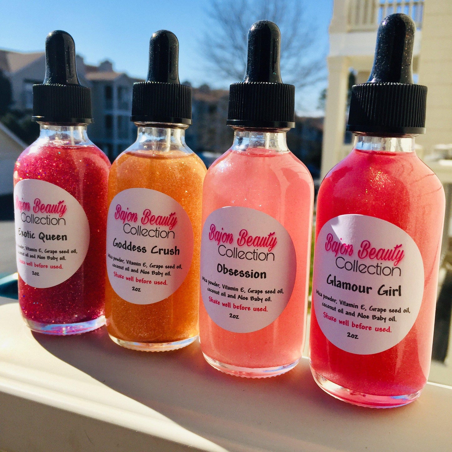 Rejuvenating Body Oil - Pink Sugar - 5ml mini spray